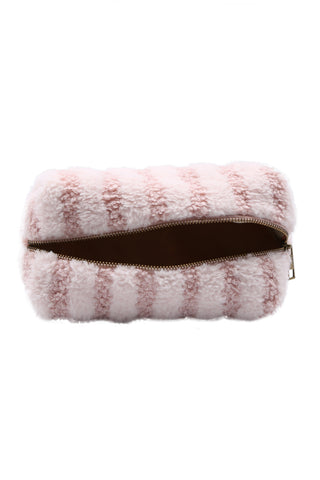 Striped Sherpa Travel Pouch