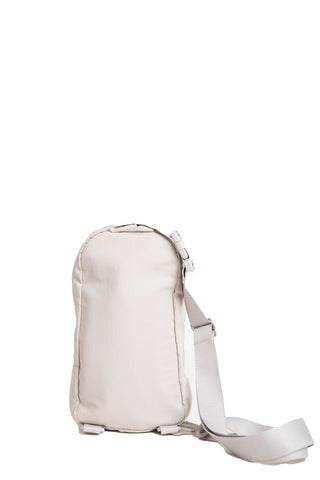 Solid Color Sling Bag W/ Zipper Closure