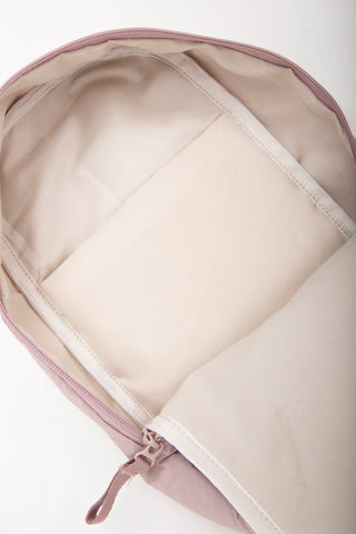 Solid Color Sling Bag W/ Zipper Closure