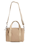 Solid Color Tote Bag W/ Zipper Closure