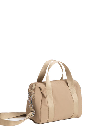 Solid Color Tote Bag W/ Zipper Closure