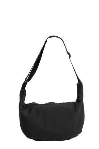 Solid Color Sling Bag W/ Zipper Closure