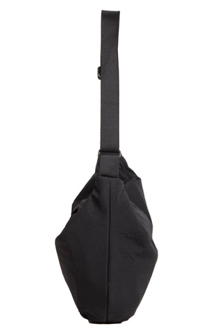 Solid Color Sling Bag W/ Zipper Closure