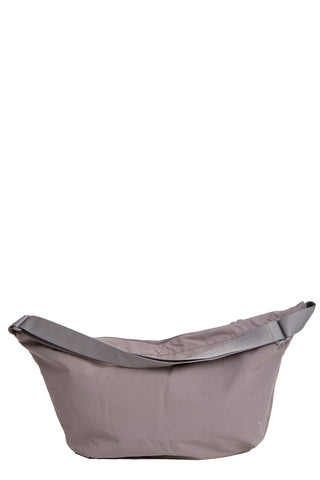 Solid Color Sling Bag W/ Zipper Closure