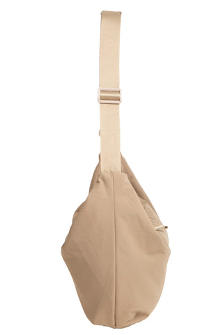 Solid Color Sling Bag W/ Zipper Closure