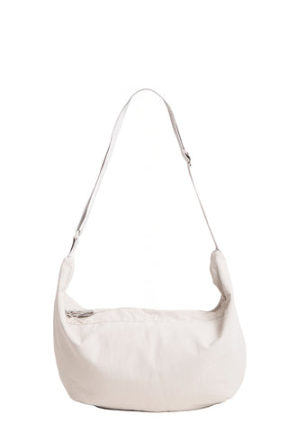 Solid Color Sling Bag W/ Zipper Closure