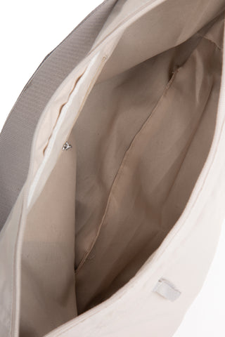 Solid Color Sling Bag W/ Zipper Closure