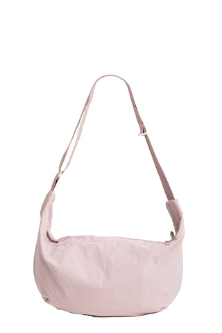 Solid Color Sling Bag W/ Zipper Closure
