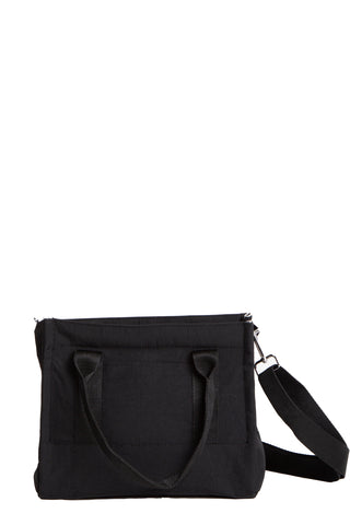 Solid Color Tote Bag W/ Zipper Closure