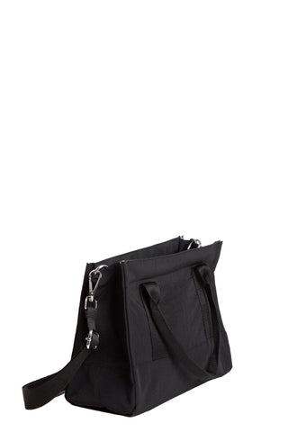 Solid Color Tote Bag W/ Zipper Closure