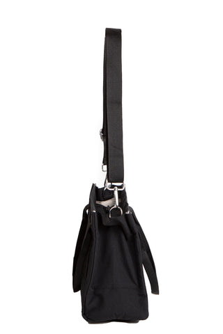 Solid Color Tote Bag W/ Zipper Closure