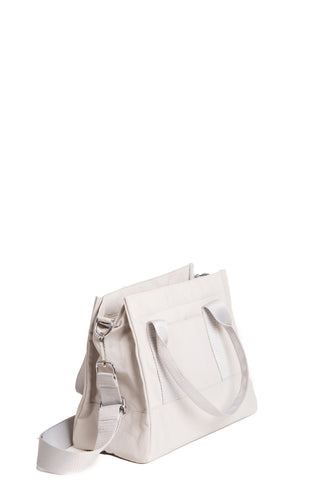 Solid Color Tote Bag W/ Zipper Closure