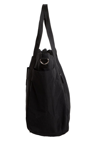 Solid Color Tote Bag W/ Zipper Closure