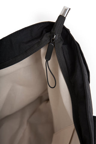 Solid Color Tote Bag W/ Zipper Closure
