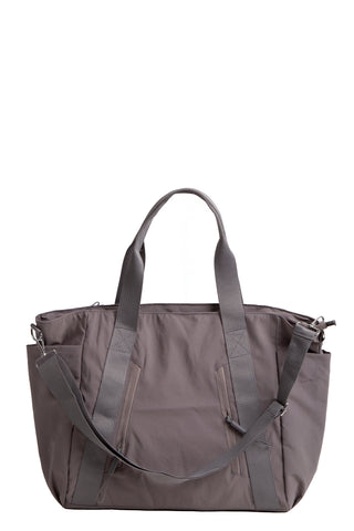 Solid Color Tote Bag W/ Zipper Closure