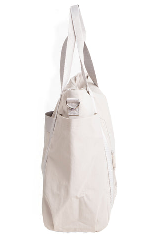 Solid Color Tote Bag W/ Zipper Closure