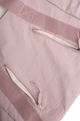 Solid Color Tote Bag W/ Zipper Closure