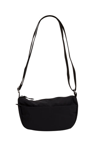 Solid Color Sling Bag W/ Zipper Closure