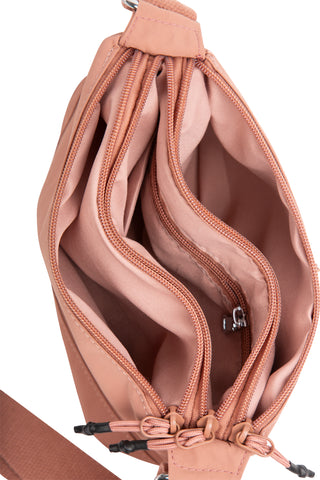 Solid Color Tote Bag W/ Zipper Closure