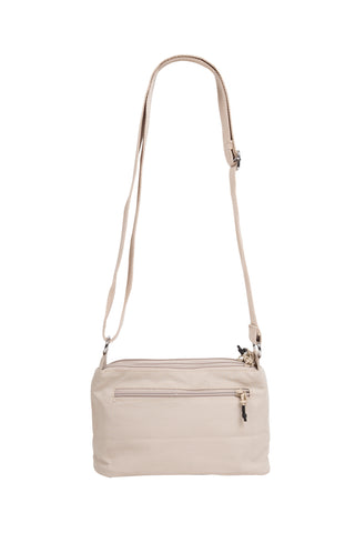 Solid Color Tote Bag W/ Zipper Closure