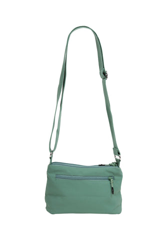 Solid Color Tote Bag W/ Zipper Closure
