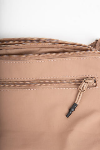 Solid Color Tote Bag W/ Zipper Closure