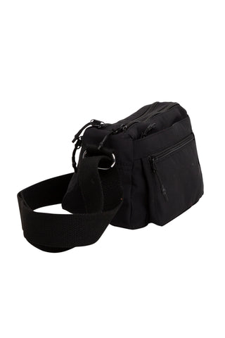 Solid Color Sling Bag W/ Zipper Closure