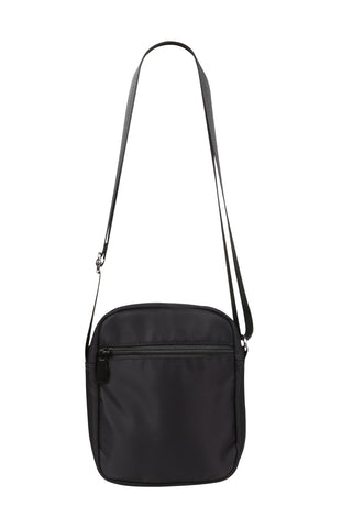 Solid Color Sling Bag W/ Zipper Closure