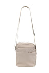 Solid Color Sling Bag W/ Zipper Closure