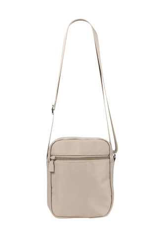 Solid Color Sling Bag W/ Zipper Closure