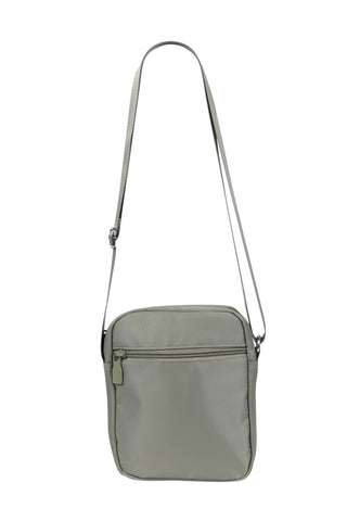 Solid Color Sling Bag W/ Zipper Closure