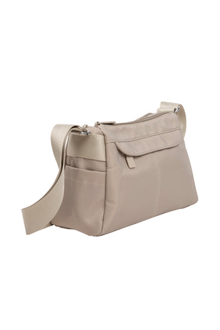 Solid Color Tote Bag W/ Zipper Closure