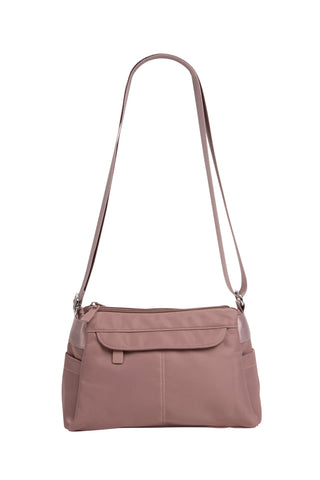 Solid Color Tote Bag W/ Zipper Closure