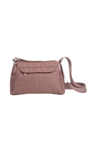 Solid Color Tote Bag W/ Zipper Closure