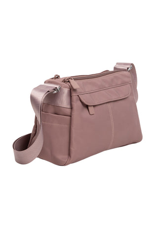 Solid Color Tote Bag W/ Zipper Closure