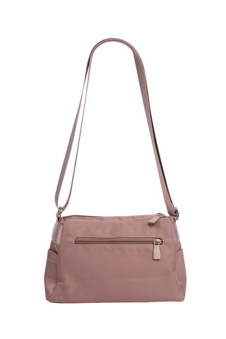 Solid Color Tote Bag W/ Zipper Closure