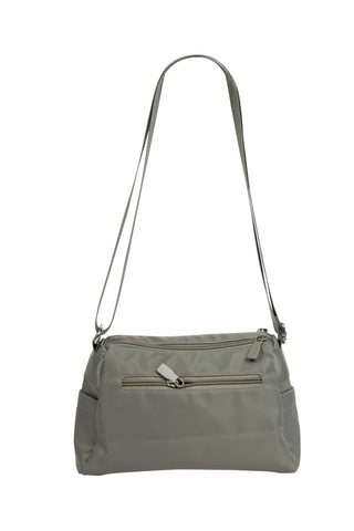 Solid Color Tote Bag W/ Zipper Closure