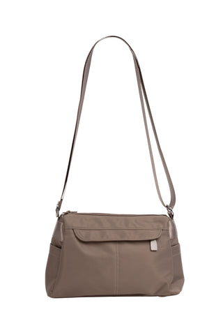 Solid Color Tote Bag W/ Zipper Closure