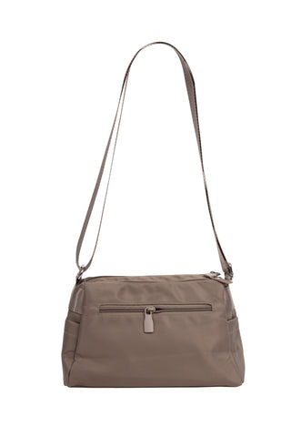 Solid Color Tote Bag W/ Zipper Closure