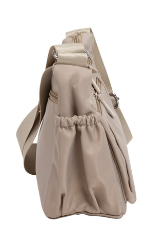 Solid Color Tote Bag W/ Zipper Closure