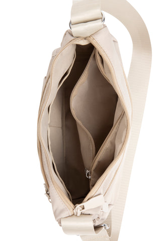 Solid Color Tote Bag W/ Zipper Closure