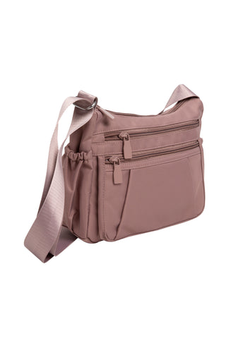 Solid Color Tote Bag W/ Zipper Closure