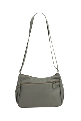 Solid Color Tote Bag W/ Zipper Closure