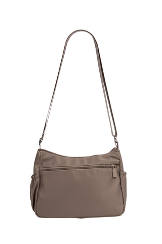 Solid Color Tote Bag W/ Zipper Closure