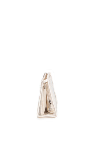 Transparent & Solid Color Travel Pouch Set w/ Zipper Closure