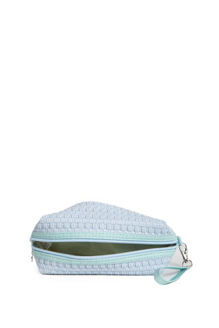 Solid Color Travel Pouch w/ Zipper Closure