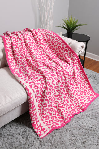 Leopard Pattern Luxury Soft Throw Blanket