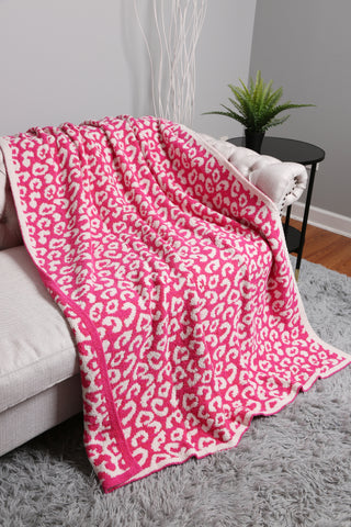 Leopard Pattern Luxury Soft Throw Blanket