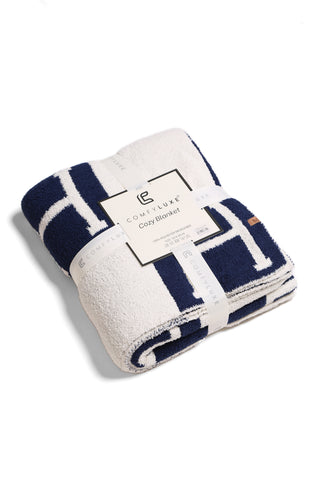 Initial "H" Pattern Luxury Soft Throw Blanket