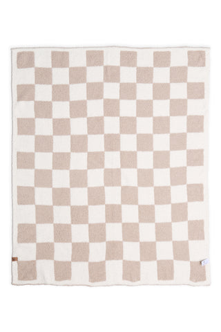 Children's Checkered Pattern Luxury Soft Throw Blanket